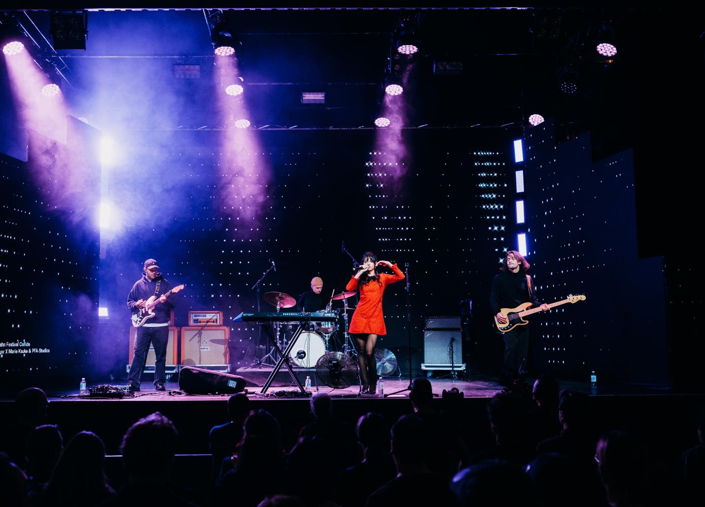 Sofie Royer auf der Bühne