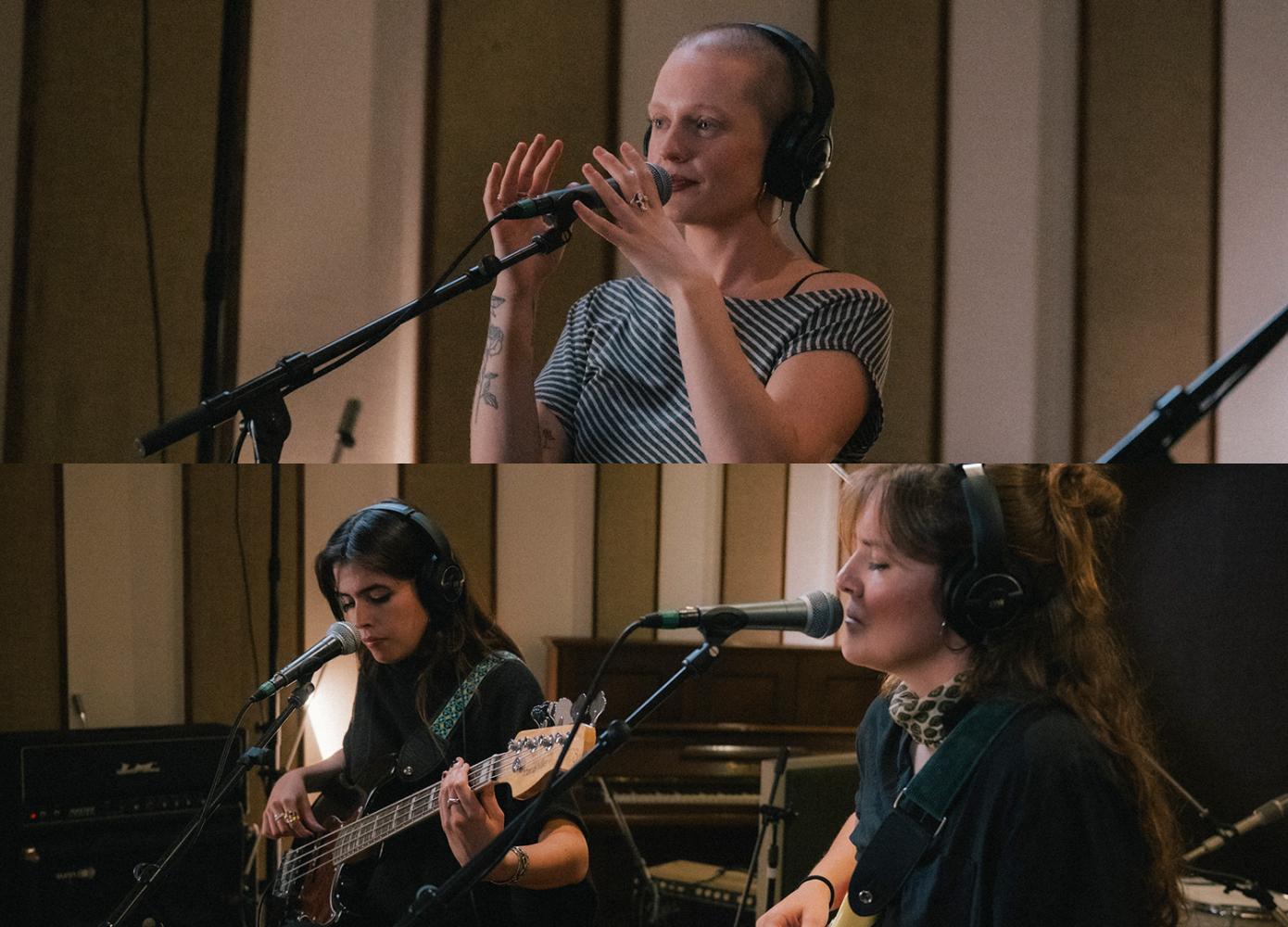 Cara Rose und Mel D im Proberaum