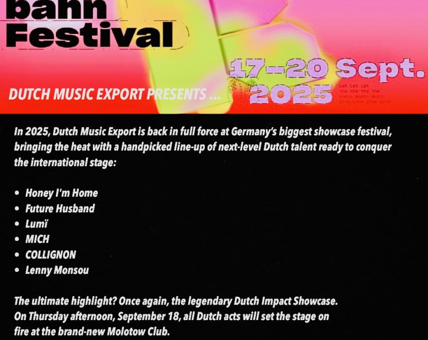 Dutch Music Export Showcase