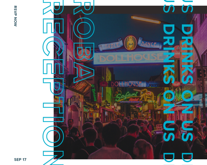  ROBA Reception 2025 – Drinks On Us!