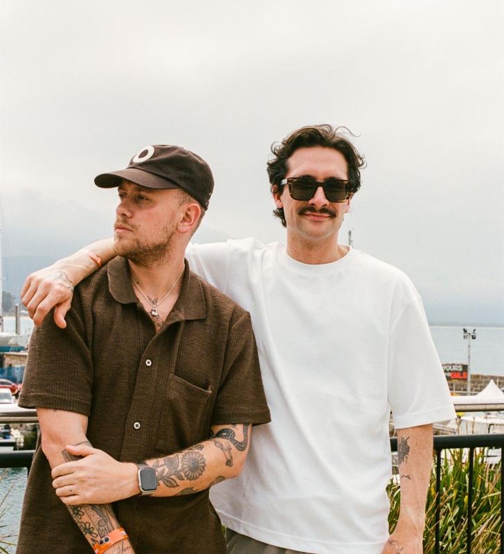 Portrait Frankie Stew and Harvey Gunn