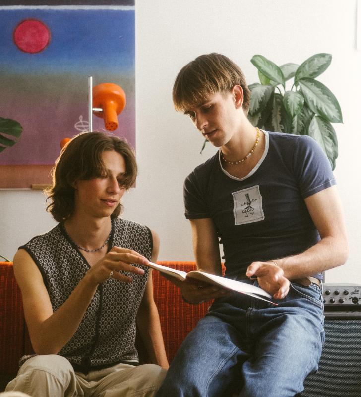 Zimmer90 Porträt des Duos Zimmer90