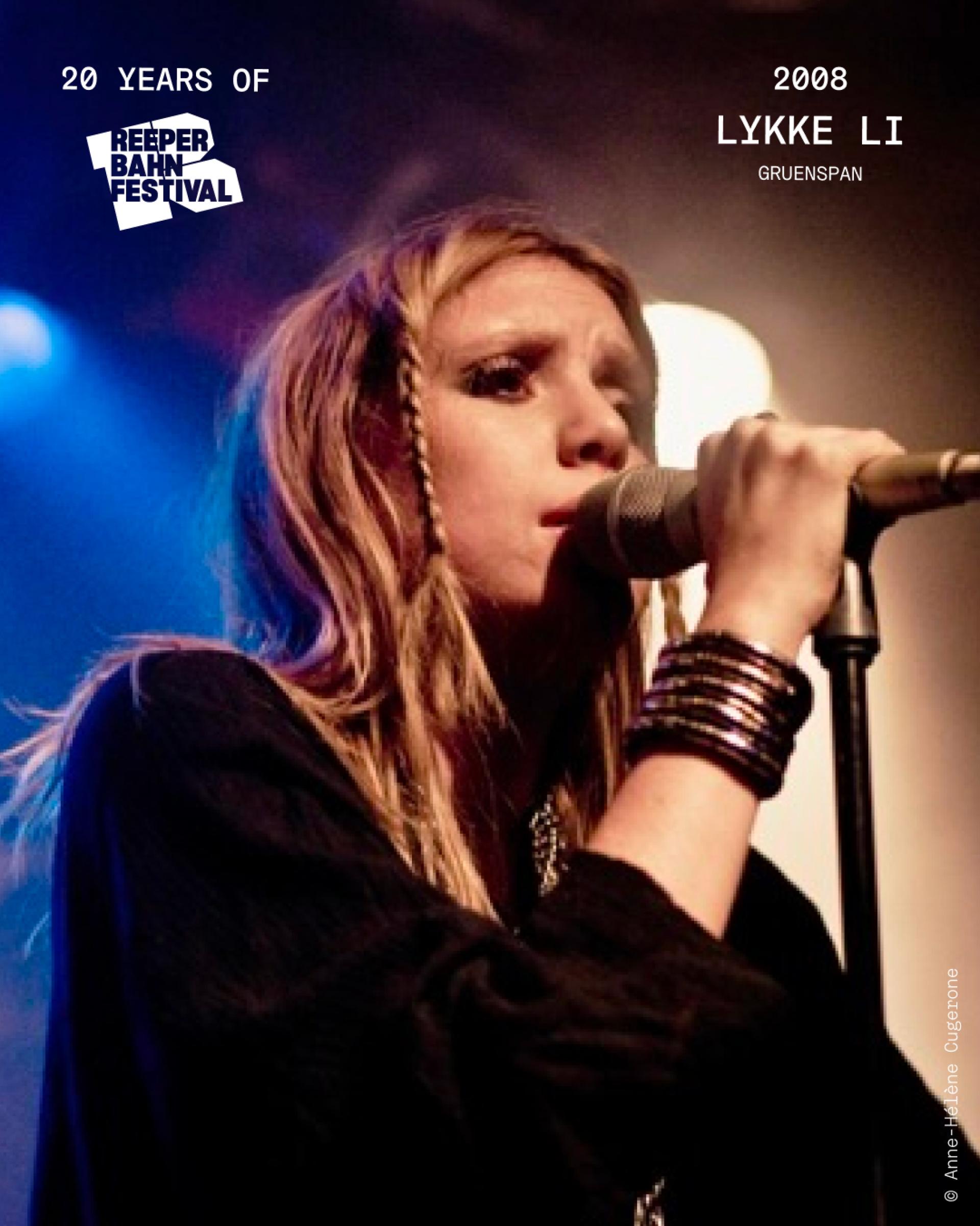 20YearsRBF: Lykke Li