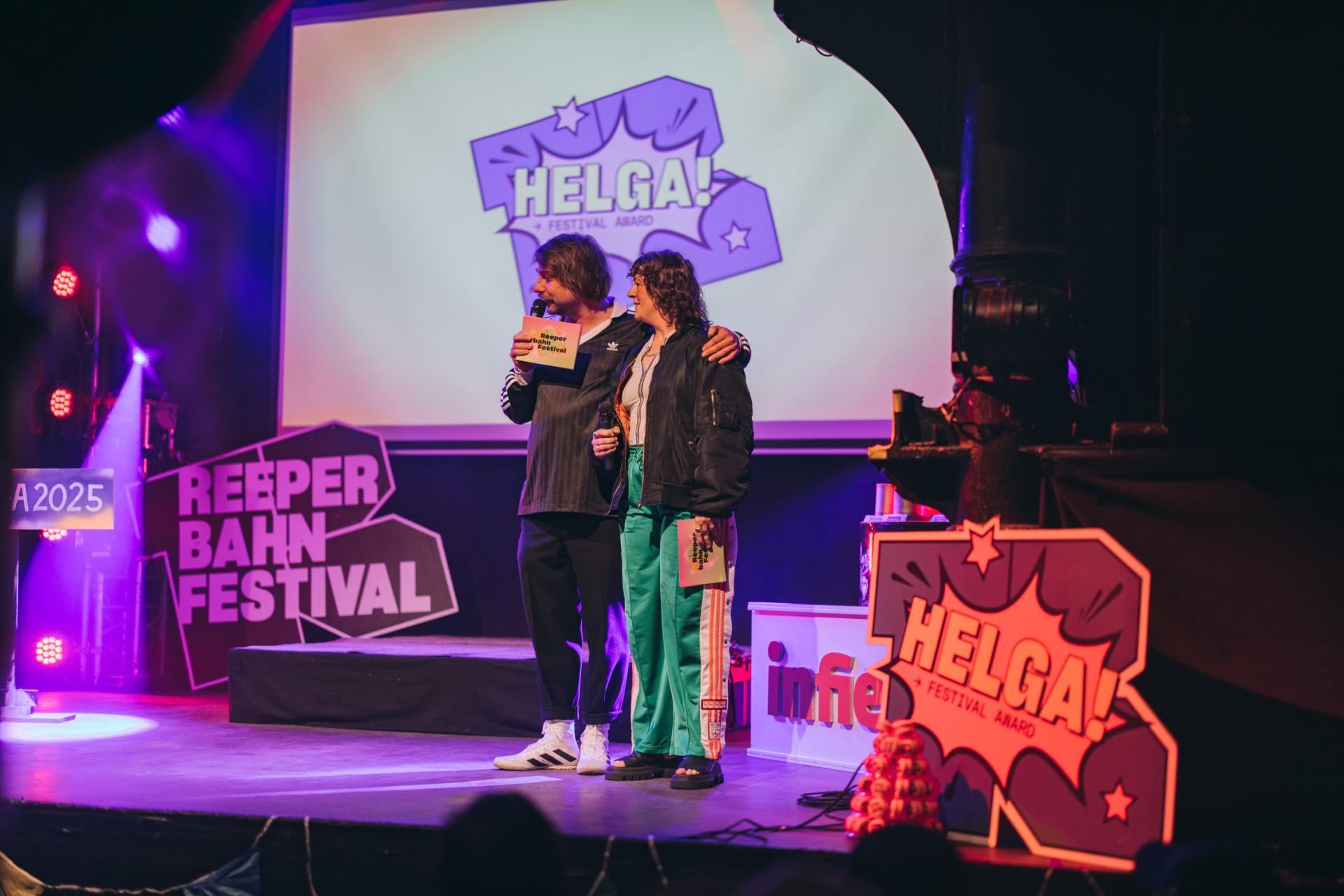 Hosts Helga Award Show