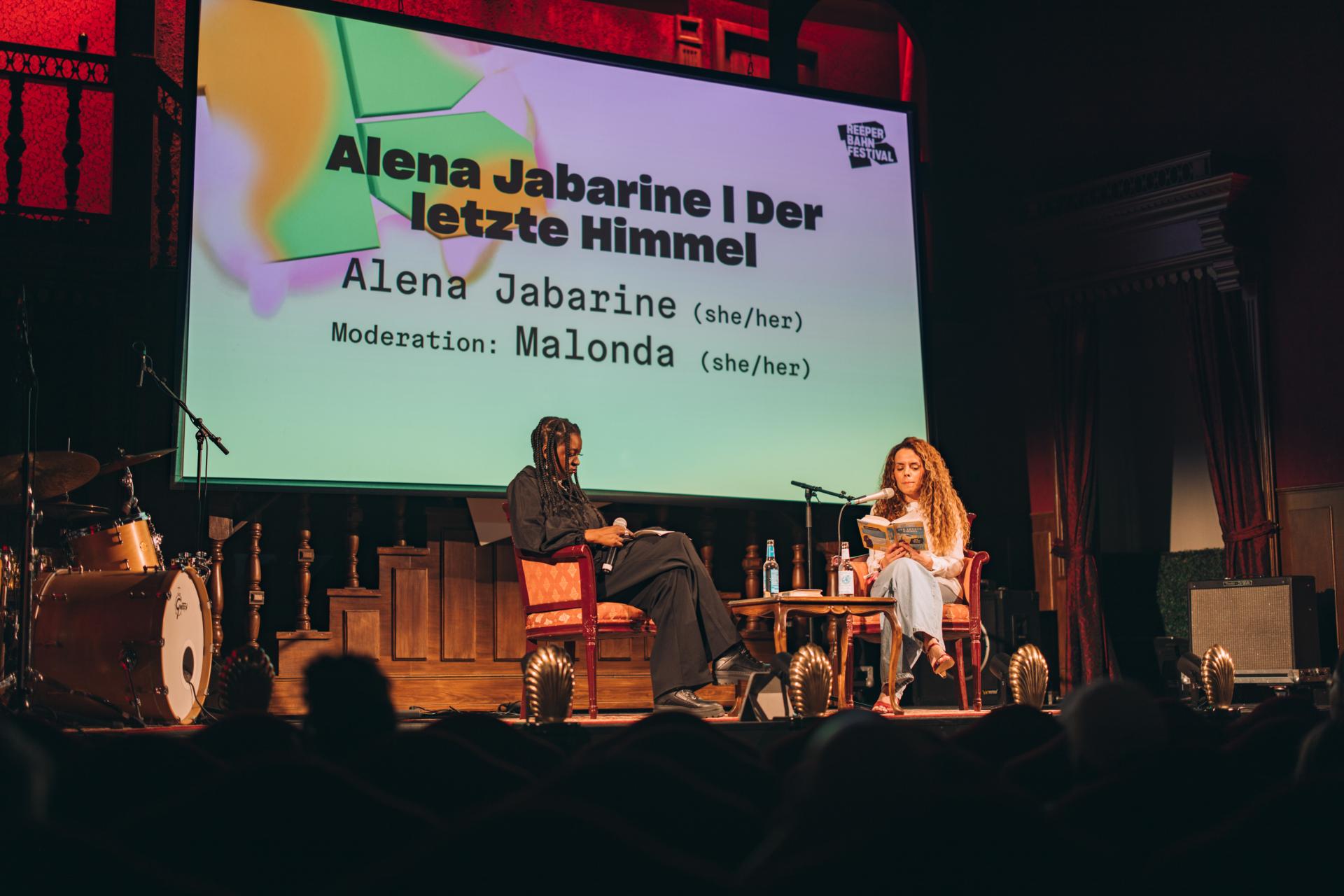 Alena Jabarine im Imperial Theater