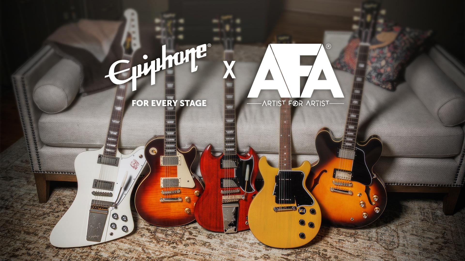 Artist For Artist® x Epiphone Lounge Artist For Artist® x Epiphone Lounge