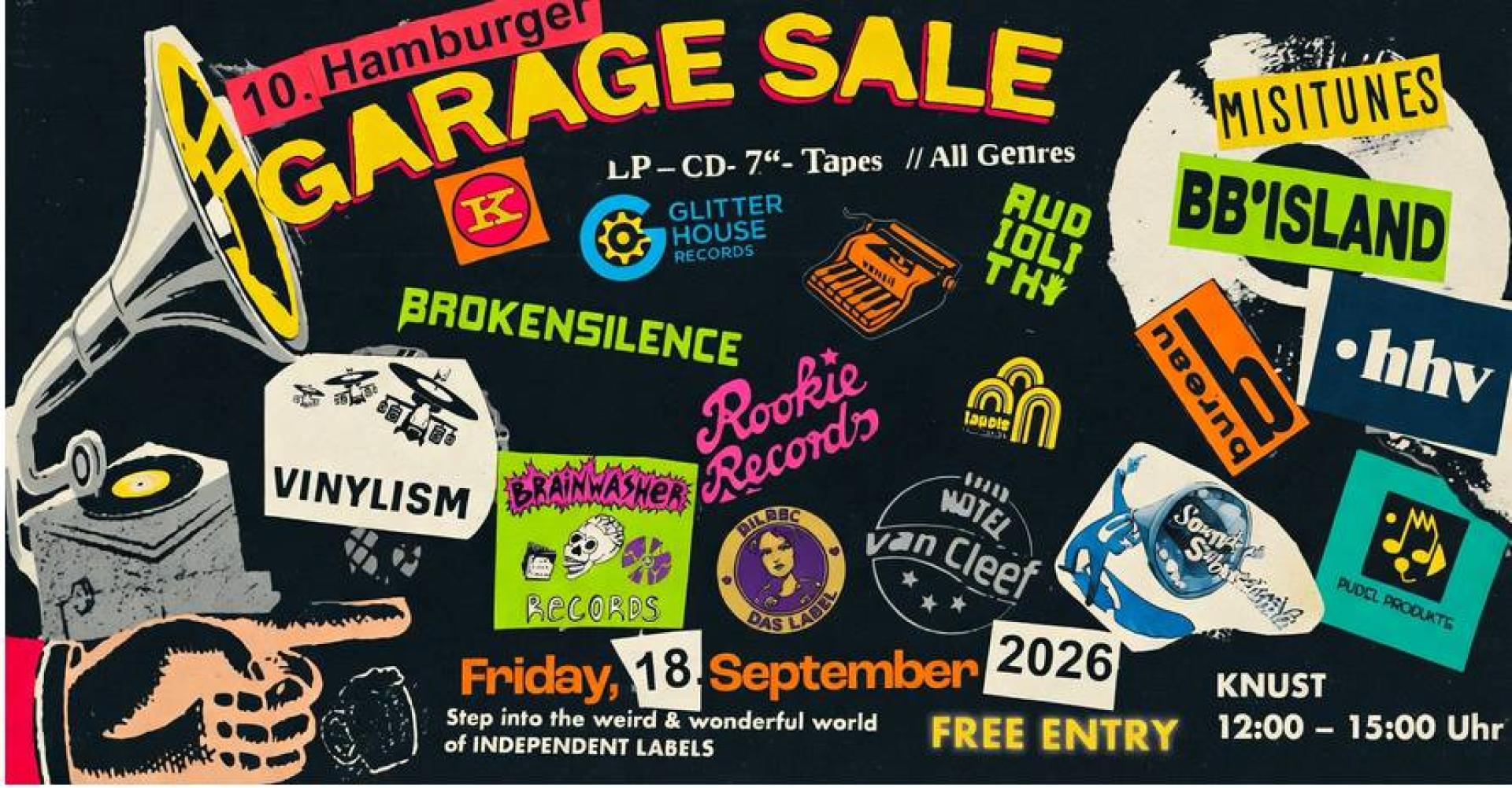 10. Hamburger Garage Sale 10. Hamburger Garage Sale