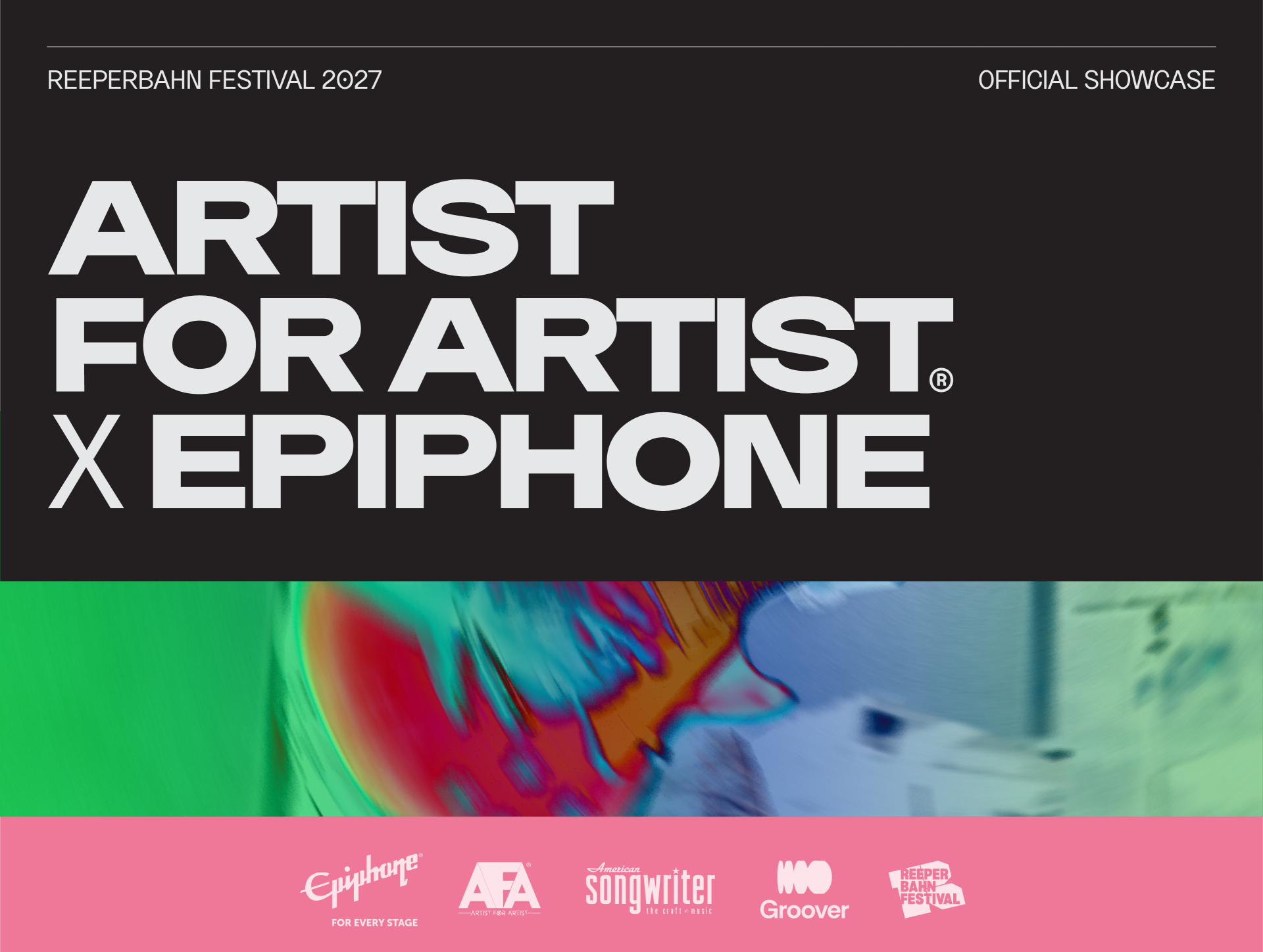 Artist For Artist® x Epiphone Showcase Artist For Artist® x Epiphone Showcase